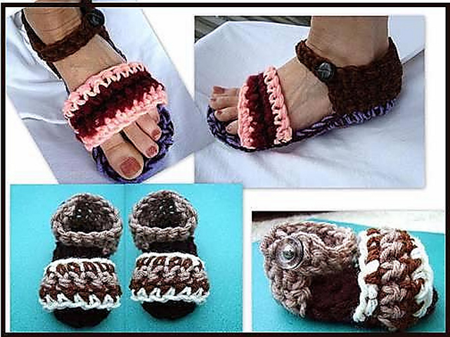 STRIPES BOY SANDALS