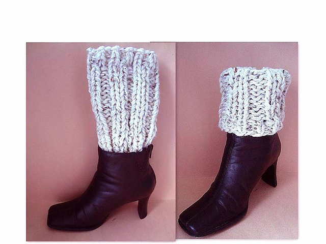 659 KNIT boot cuffs