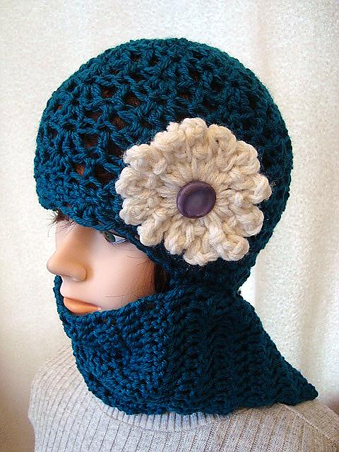 720 TEAL HAT OR WRAP AROUND TOQUE