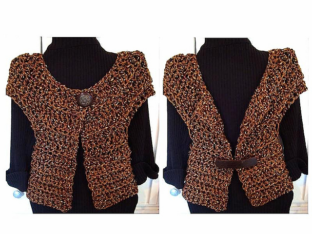 719 CHUNKY QUICK AND EASY BOLERO