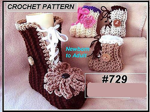 729 BOOTIES OR SLIPPERS