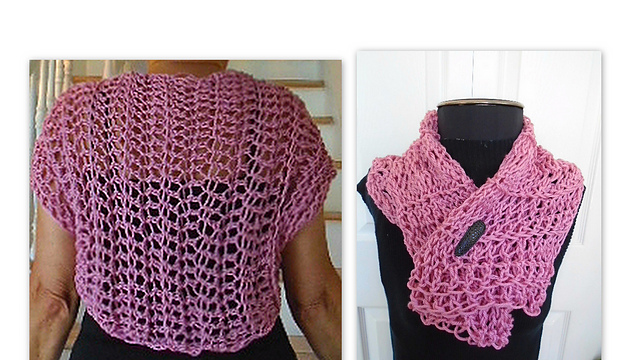 Lightweight Fishnet Summer Shrug