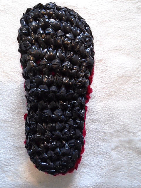 Make Plarn Soles tutorial