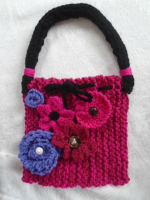 940- Fuchsia Purse Bag