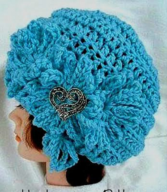 863-3 flower hat