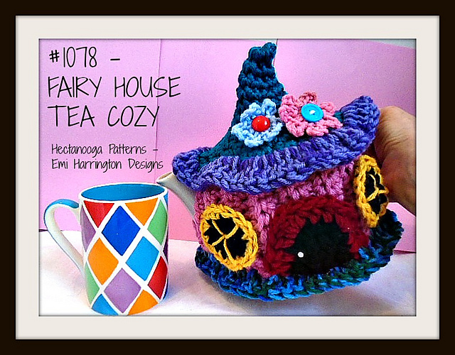 1078-TEA COZY Fairy house