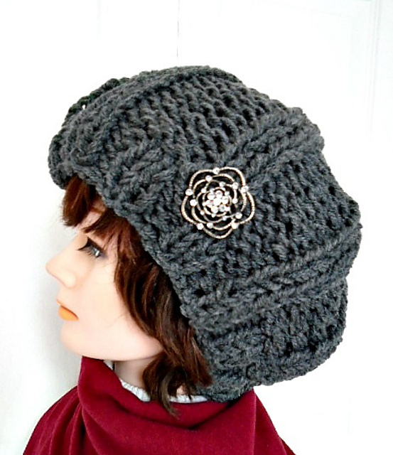 977-Charcoal Beanie