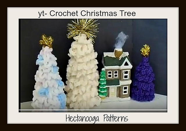 CROCHET CHRISTMAS TREES