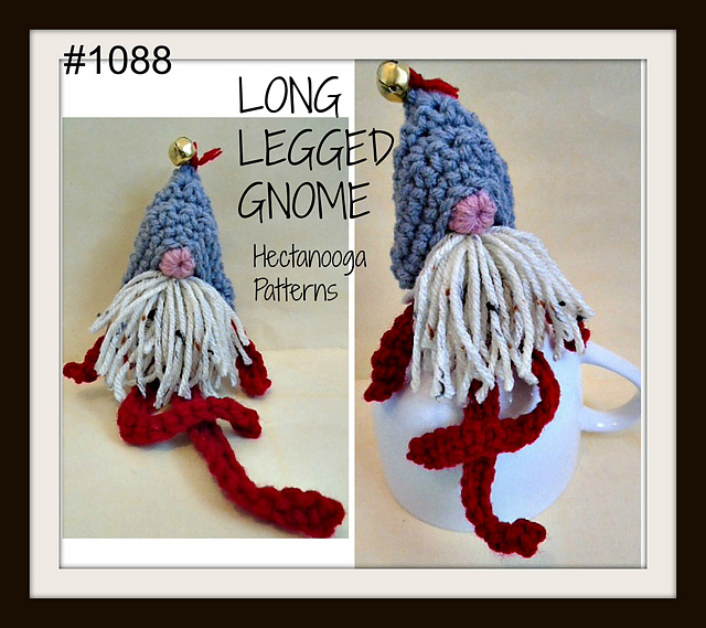 1088 - Long Legged Christmas Gnome