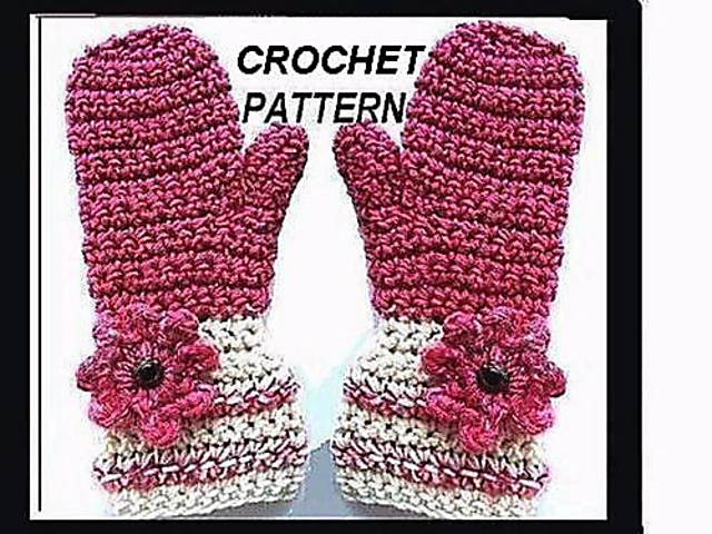 231 RASPBERRY MITTENS