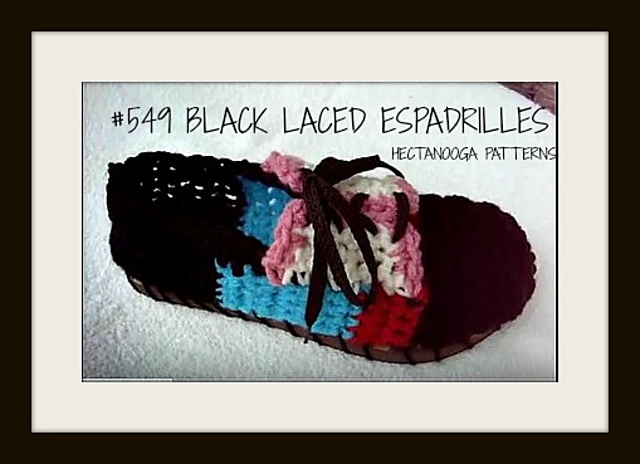 549 - Black Espadrilles