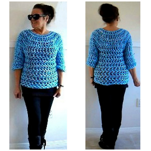 1113yt- BIG STITCH PULLOVER