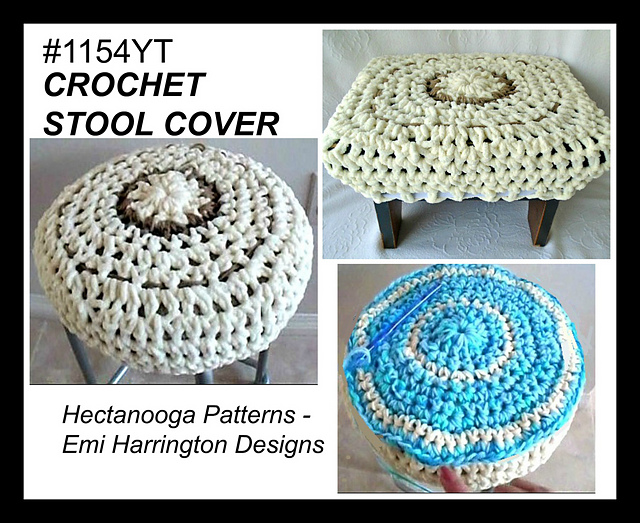 1154yt - Stool or Footstool covers