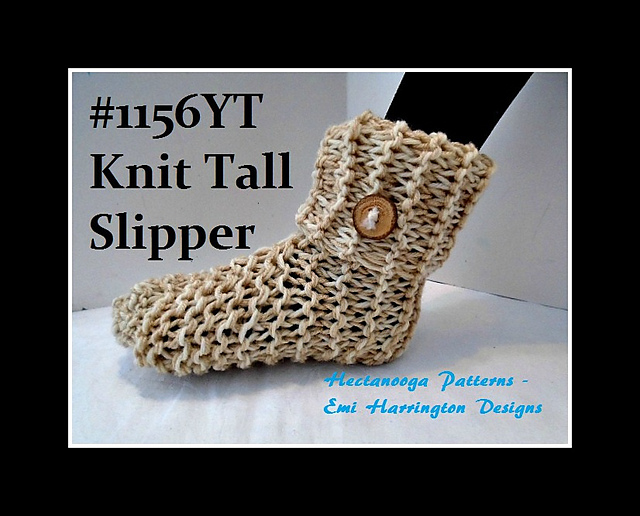 1156YT- BEGINNER KNIT SLIPPER