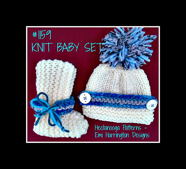 1159 - KNIT BABY SET