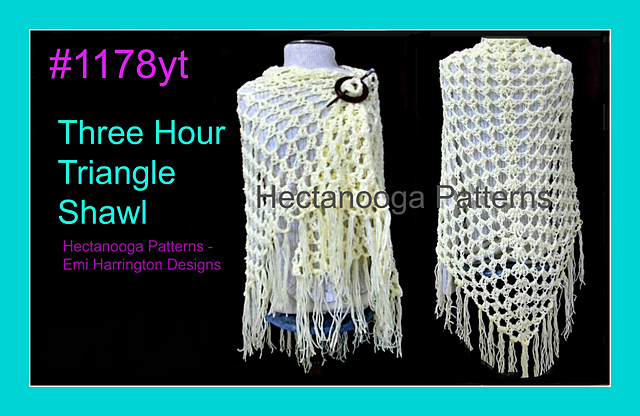 1178YT - 3 Hour Triangle Shawl