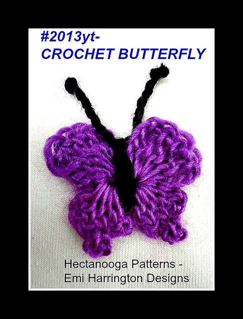 2013yt- CROCHET BUTTERFLY