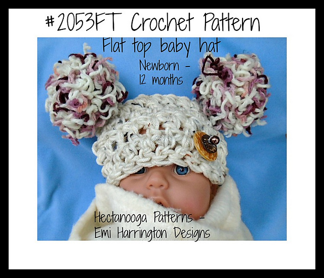 2053FT- Flat Top Hat
