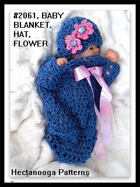 2061- BLANKET AND HAT set
