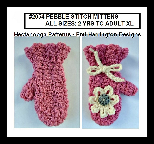 2054- Pebble Mittens