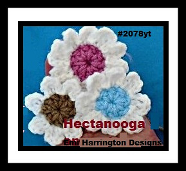 2078yt - Crochet Flower