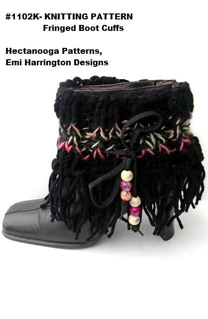 1002K -  Fringed Boot Cuffs