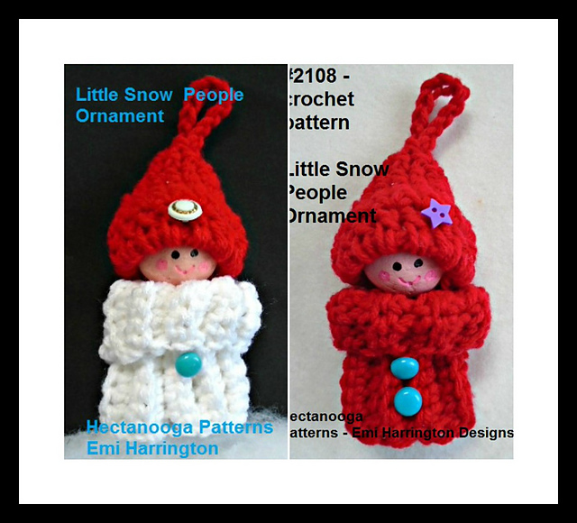 2108C- Little Snow People ornament