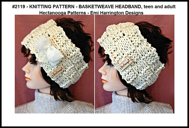 2119k - BASKETWEAVE HEADBAND