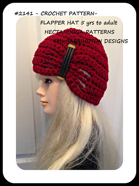 2141- FLAPPER hat