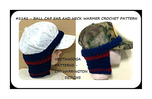 2142 - BALL CAP EAR WARMER-NECKWARMER