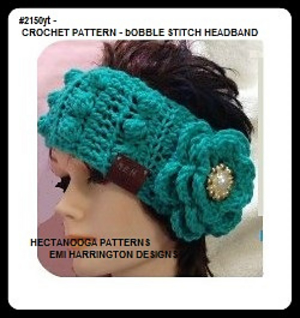 2150yt- Bobble Stitch Headband