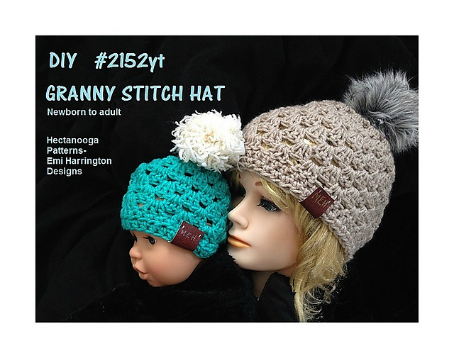 2152-Granny Stitch Hat
