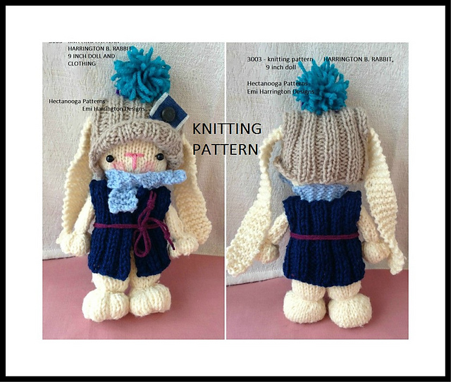 3003- HARRINGTON bunny rabbit