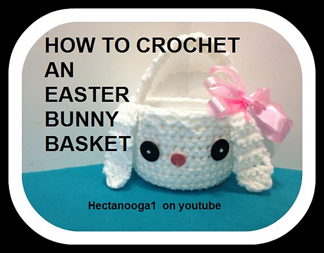 2176- Easter Bunny Basket