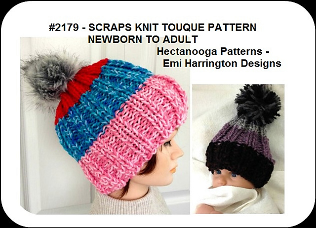 2179 - SCRAPS knit touque