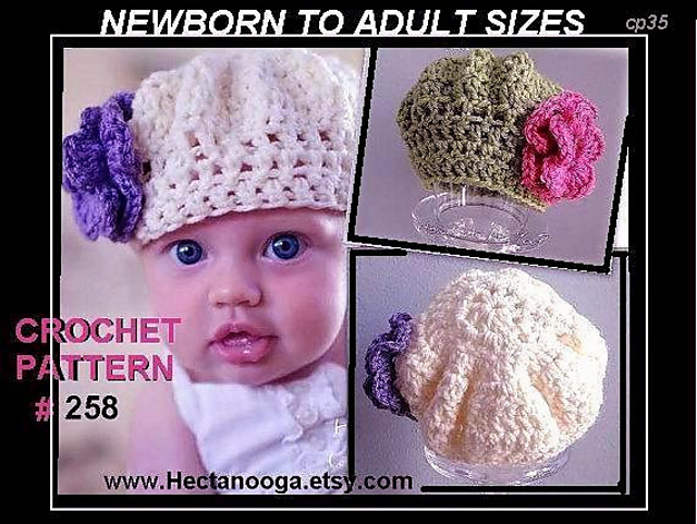 258 - CROCHET BERET
