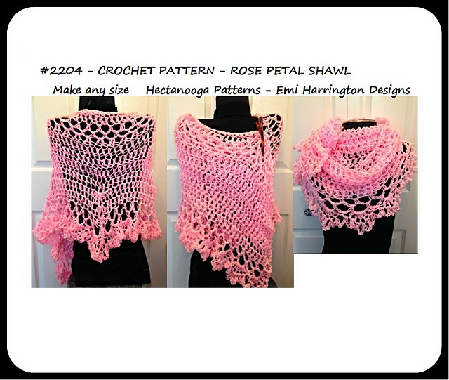 2204-ROSE PETAL SHAWL