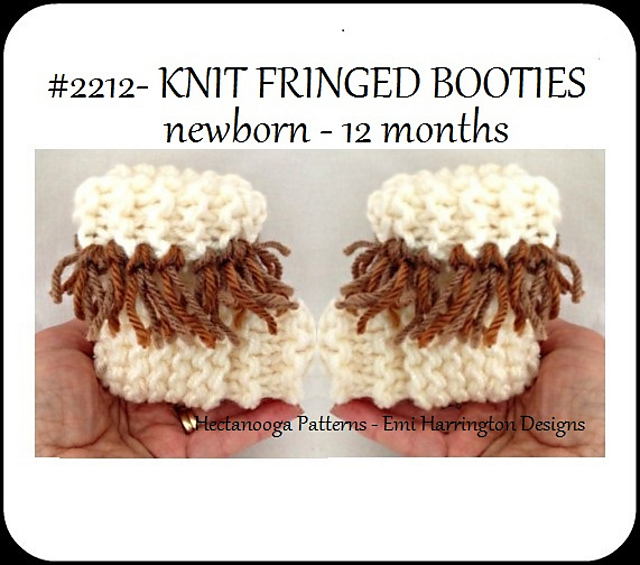 2212- FRINGED BABY BOOTIE