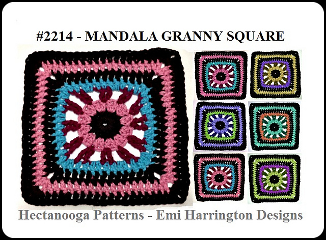 2144-Mandala Granny Square