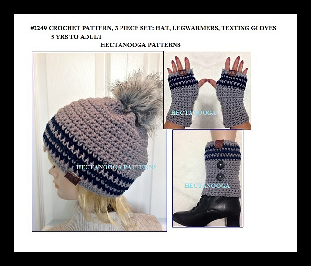 2249 - STRIPED BAND HAT