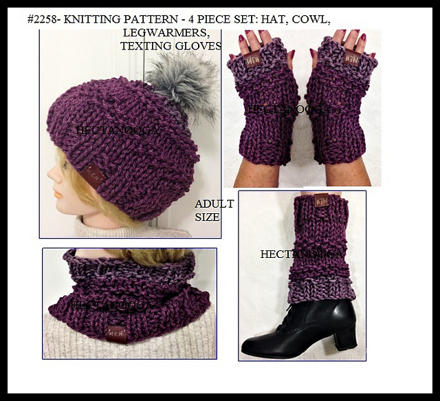 2258k - Tea Cakes Hat set