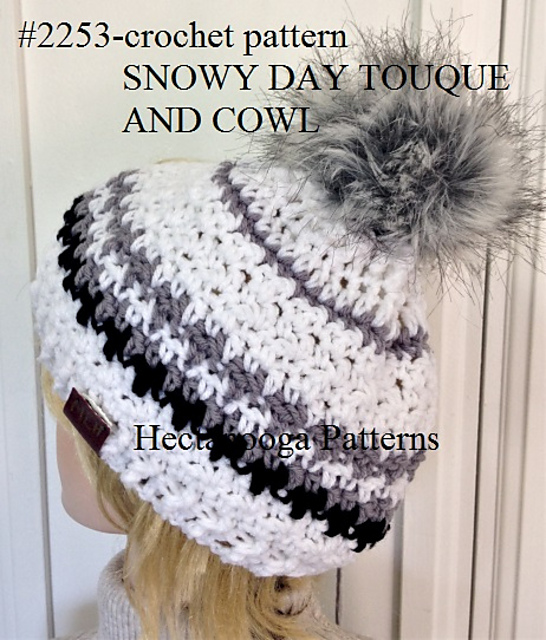 2253- Snowy Day Touque set