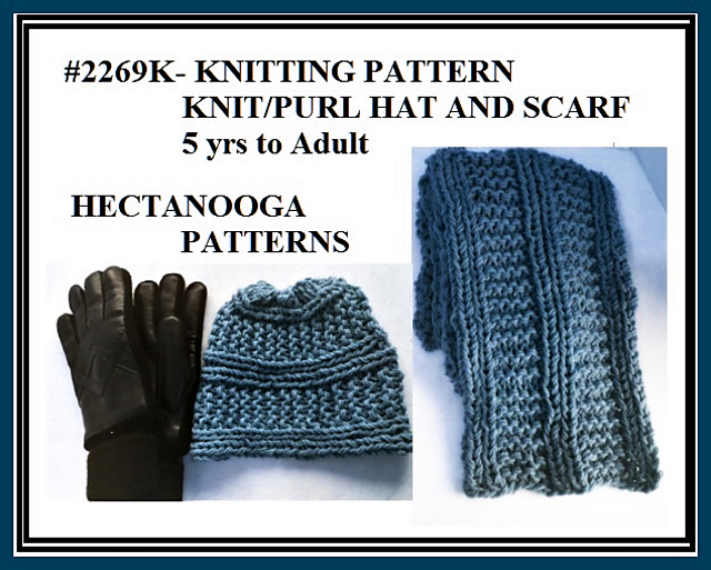 2269K- KNIT PURL hat set