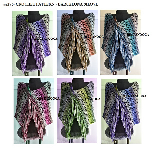 2275-Barcelona Shawl
