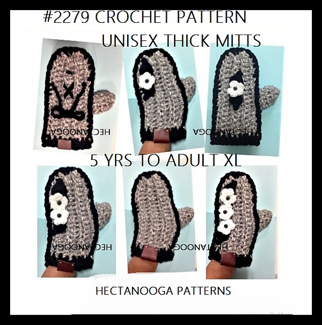 2279- Thick Mitts
