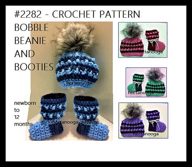 2282-BOBBLE BABY HAT