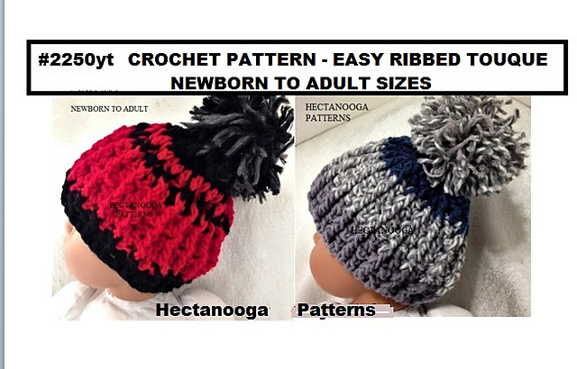 2250YT - Unisex Ribbed Hat