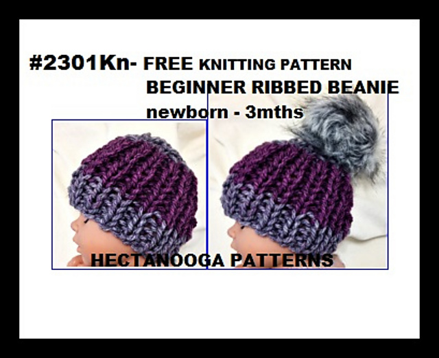2301Kn- Beginner Baby Beanie