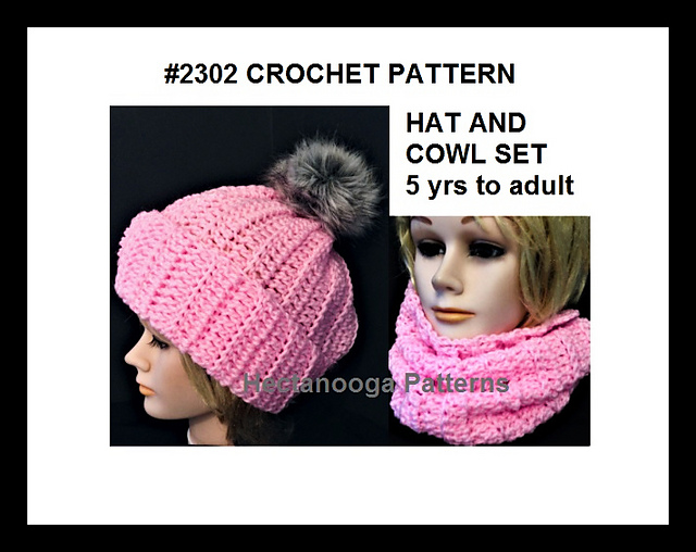 2302-Touque & Cowl Set