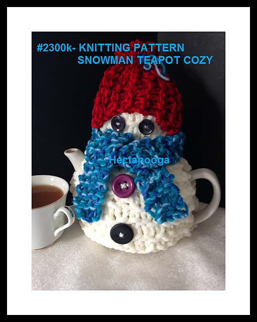 2300K-Snowman Tea Cozy
